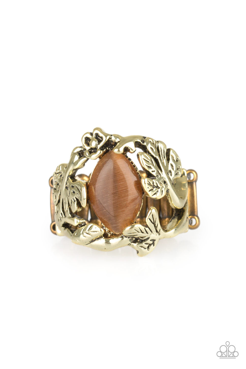 brought✽to✽you✽by✽blingflingbykat✽tropical-flora-brass-ring✽paparazzi-accessories