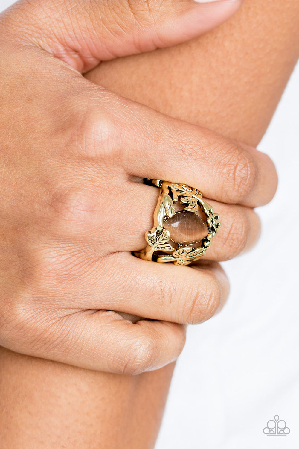 Paparazzi Accessories ✽ Tropical Flora - Brass Ring✽Flat Rate Ship $4.50✽