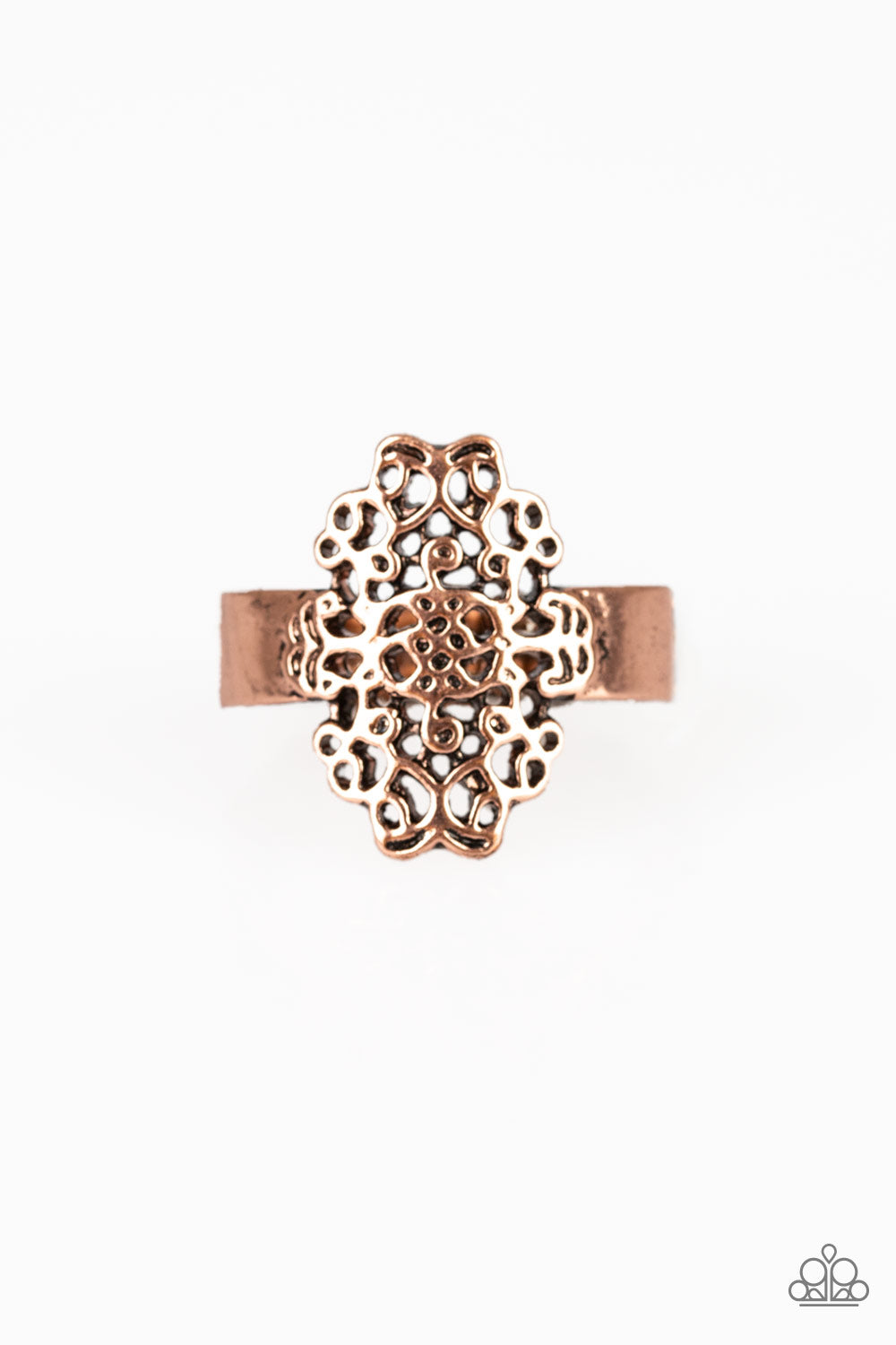 brought✽to✽you✽by✽blingflingbykat✽full-of-haute-air-copper-ring✽paparazzi-accessories