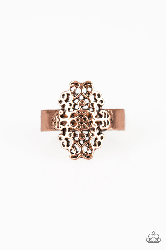 brought✽to✽you✽by✽blingflingbykat✽full-of-haute-air-copper-ring✽paparazzi-accessories