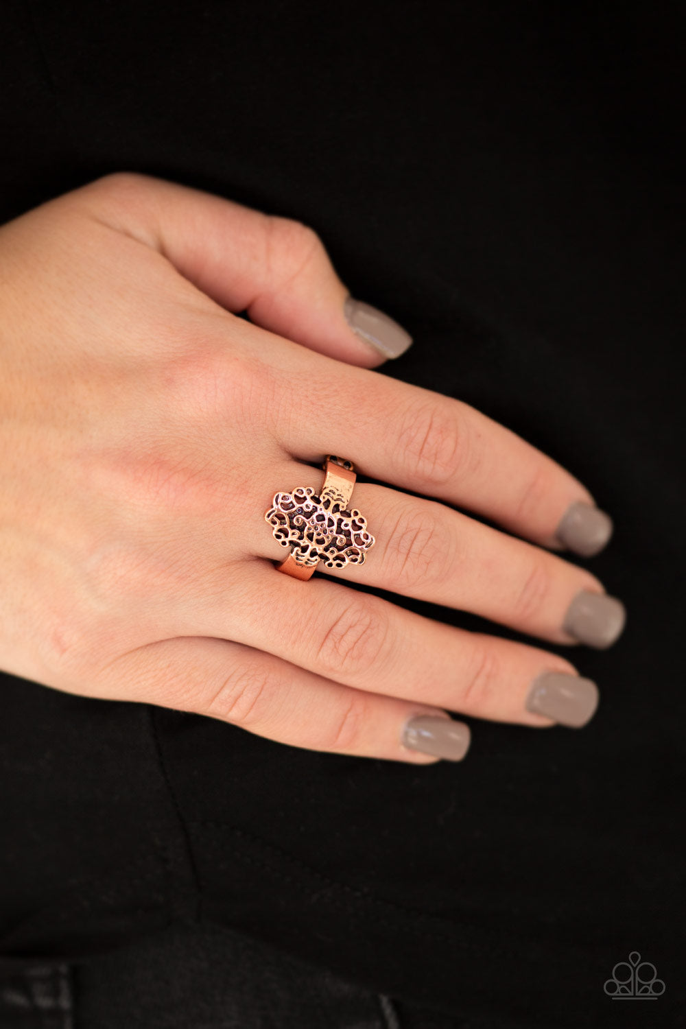 Paparazzi Accessories ✽ Full Of HAUTE Air - Copper Ring✽Flat Rate Ship $4.50✽