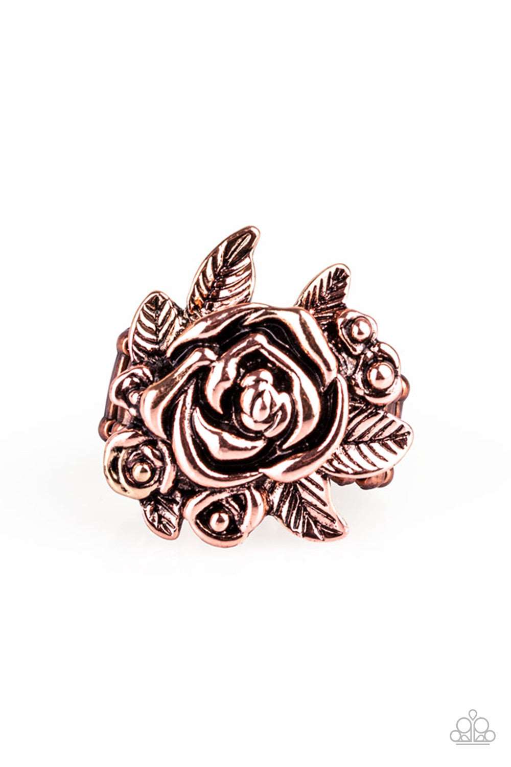 brought✽to✽you✽by✽blingflingbykat✽bouquet-bonanza-copper-ring✽paparazzi-accessories