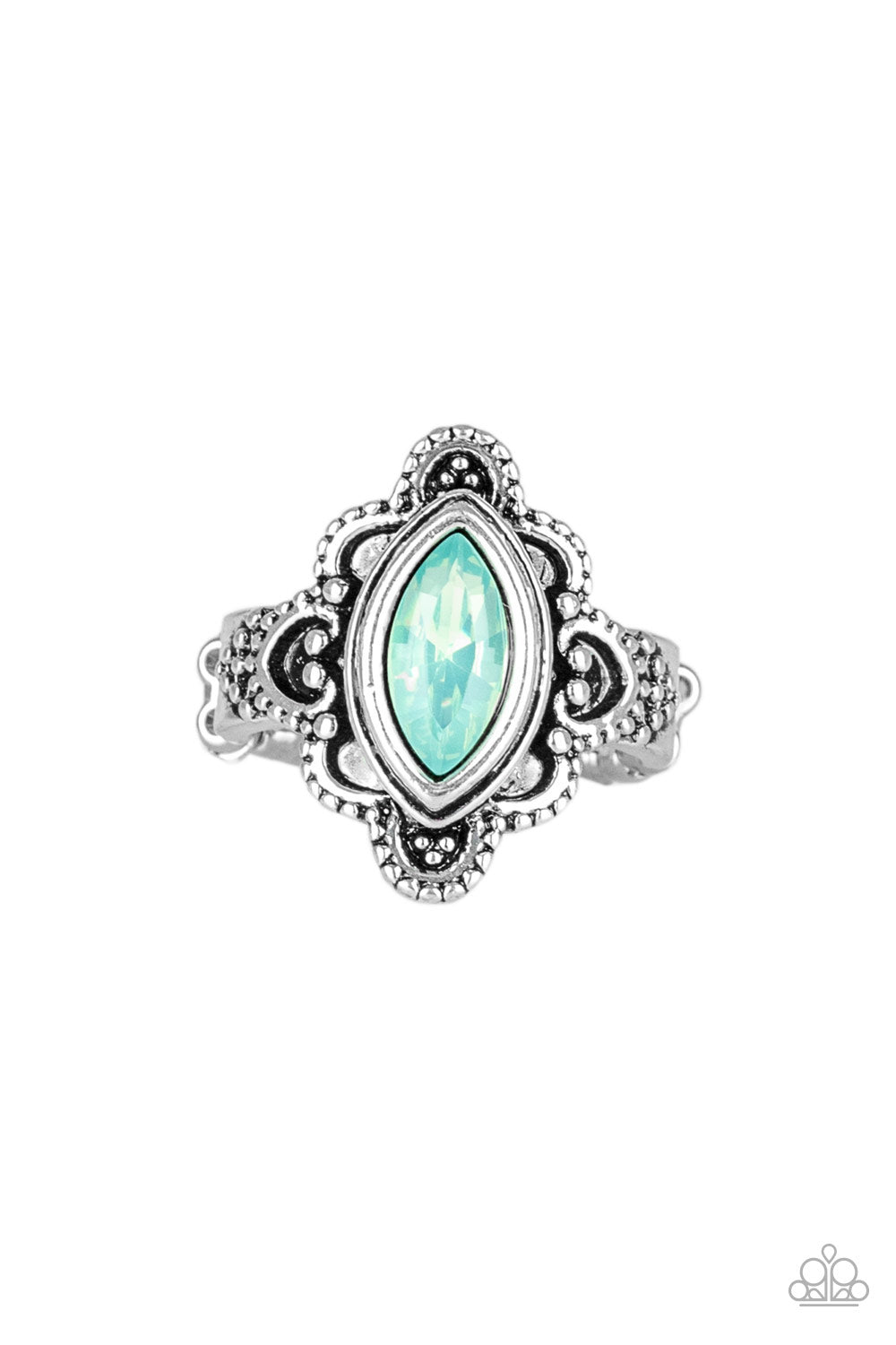 brought✽to✽you✽by✽blingflingbykat✽glass-half-colorful-green✽paparazzi-accessories