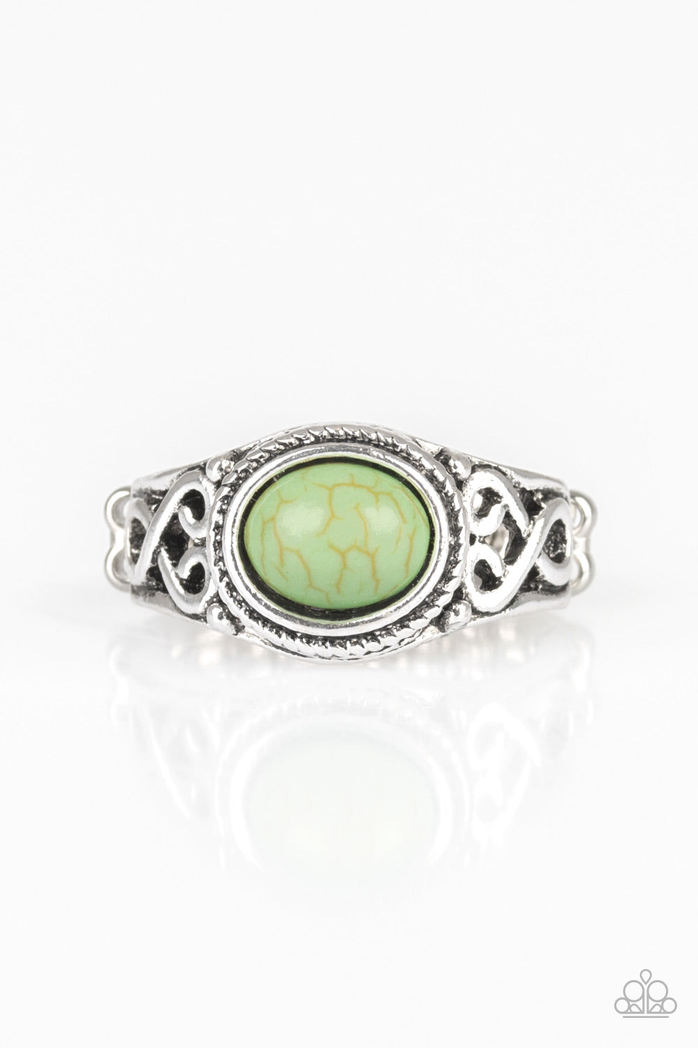 brought✽to✽you✽by✽blingflingbykat✽set-in-stone-green-ring✽paparazzi-accessories