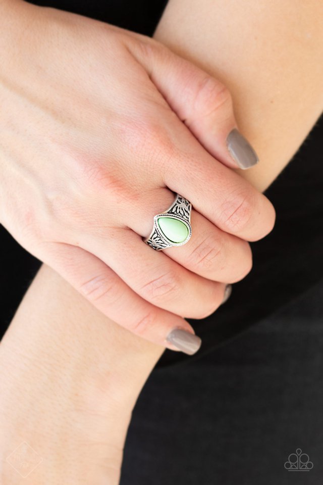 Paparazzi Accessories ❋The ZEST Of Intentions - Green Ring❋ Flat Rate Ship $4.50❋