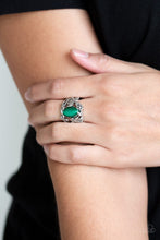 Load image into Gallery viewer, Paparazzi Accessories ✽ Tropical Flora - Green Ring✽Flat Rate Ship $4.50✽
