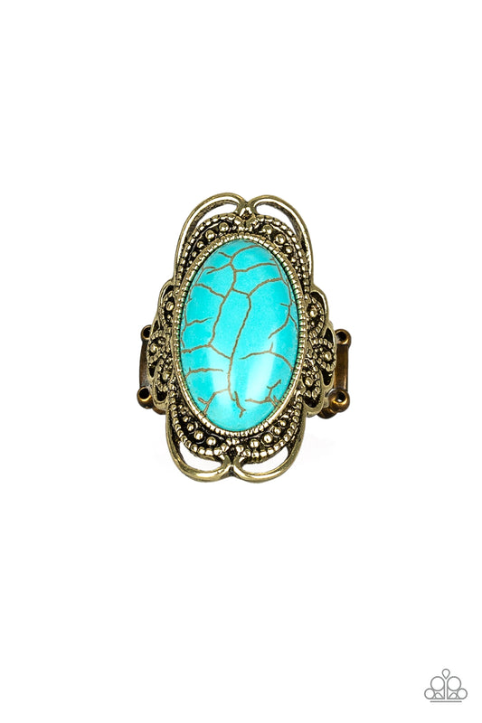 brought✽to✽you✽by✽blingflingbykat✽desert-flavor-brass-ring✽paparazzi-accessories