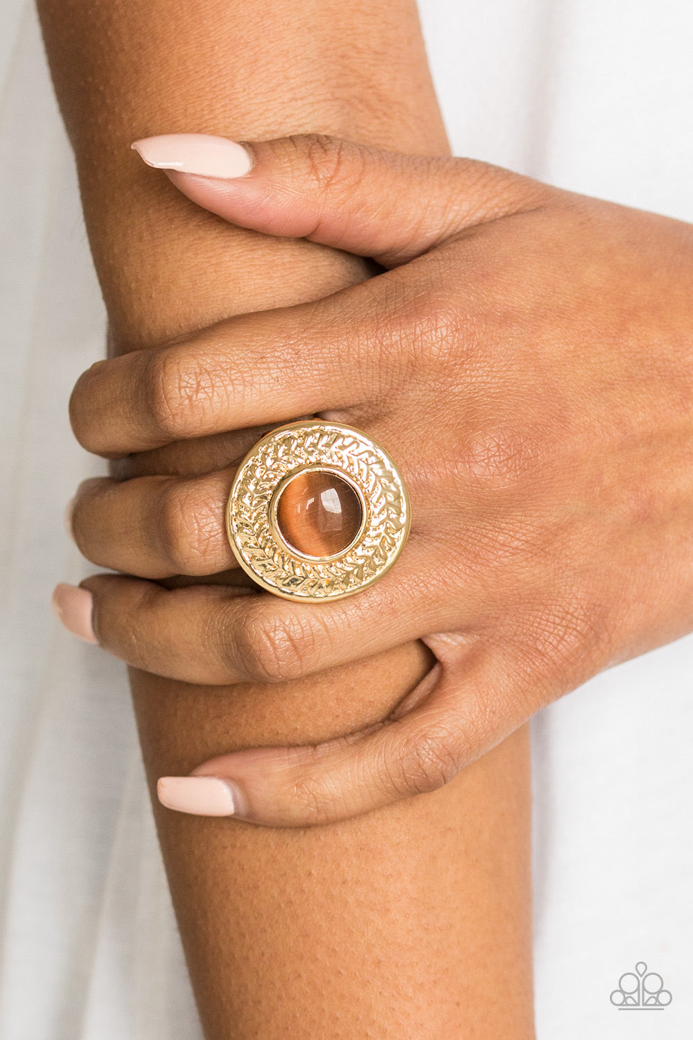 Paparazzi Accessories ✽ Garden Garland - Brown Ring✽Flat Rate Ship $4.50✽