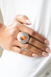Paparazzi Accessories ✽ Garden Garland - Orange Ring✽Flat Rate Ship $4.50✽