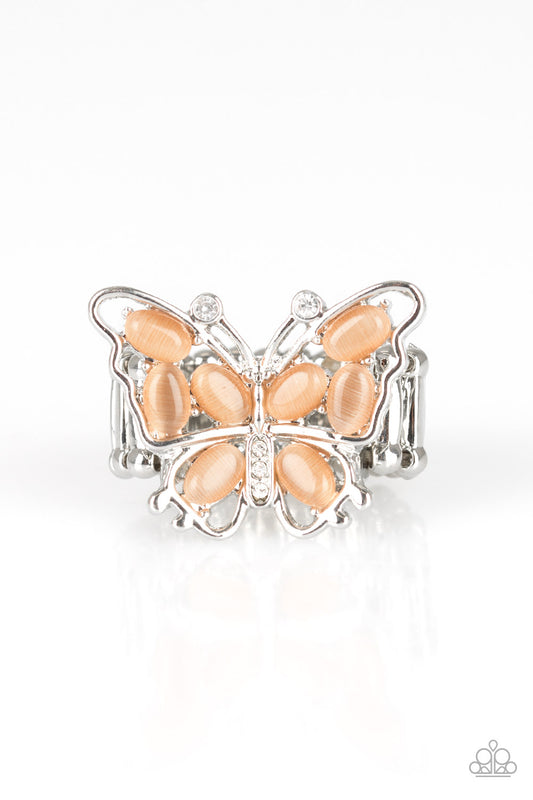 brought✽to✽you✽by✽blingflingbykat✽flutter-flair-orange-ring✽paparazzi-accessories