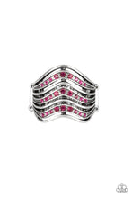 Load image into Gallery viewer, brought✽to✽you✽by✽blingflingbykat✽fashion-finance-pink-ring✽paparazzi-accessories
