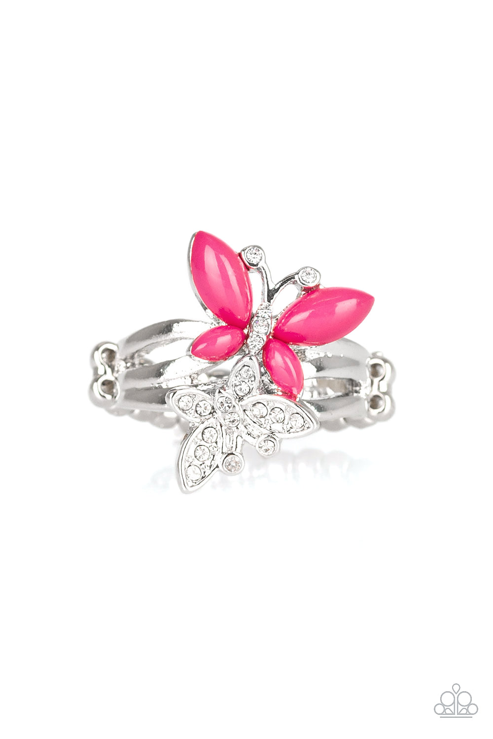 brought✽to✽you✽by✽blingflingbykat✽flutter-flirt-pink-ring✽paparazzi-accessories