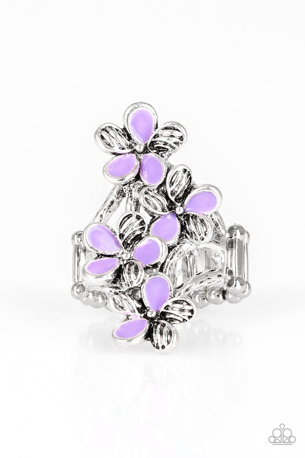 brought✽to✽you✽by✽blingflingbykat✽climbing-gardens-purple-ring✽paparazzi-accessories