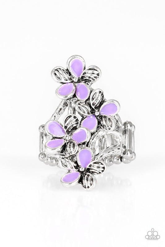brought✽to✽you✽by✽blingflingbykat✽climbing-gardens-purple-ring✽paparazzi-accessories