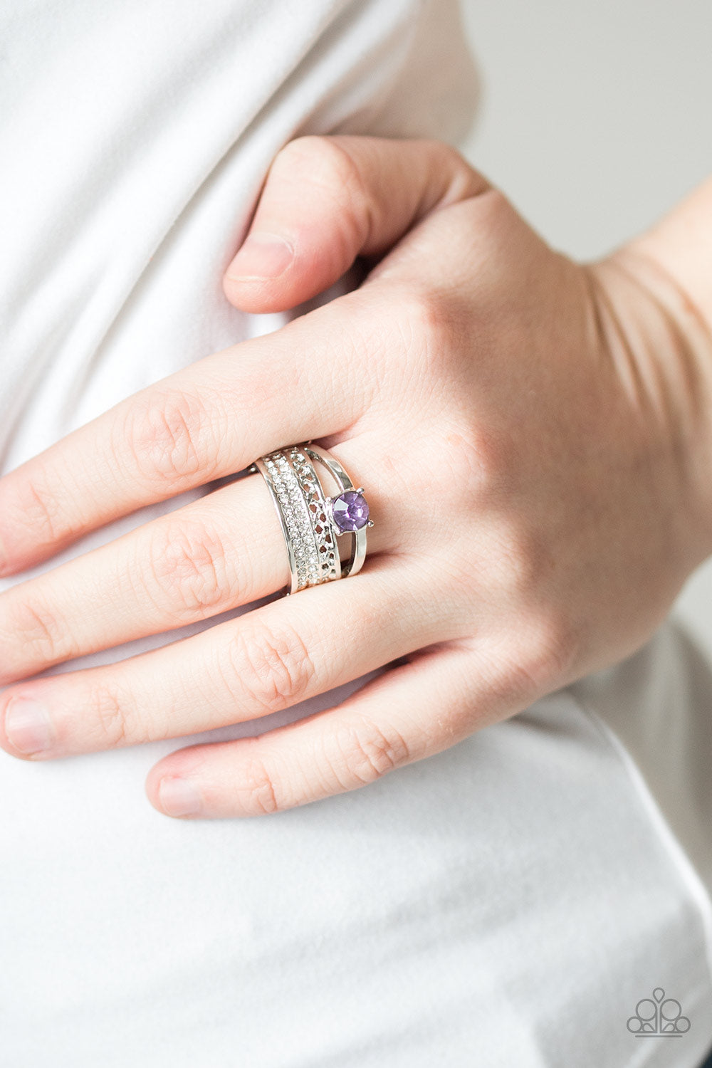 Paparazzi Accessories ✽ The Overachiever - Purple Ring✽Flat Rate Ship $4.50✽