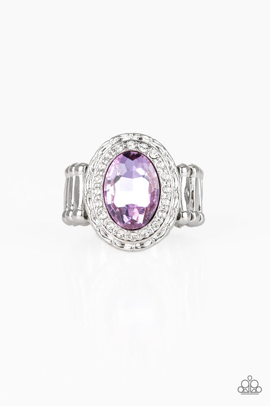 brought✽to✽you✽by✽blingflingbykat✽fiercely-flawless-purple-ring✽paparazzi-accessories