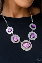 Load image into Gallery viewer, Paparazzi Accessories ❋Raw Charisma - Purple Necklace❋ Flat Rate Ship $4.50❋ - Image #2
