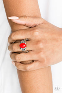 Paparazzi Accessories ✽ Princess Problems - Red Ring✽Flat Rate Ship $4.50✽