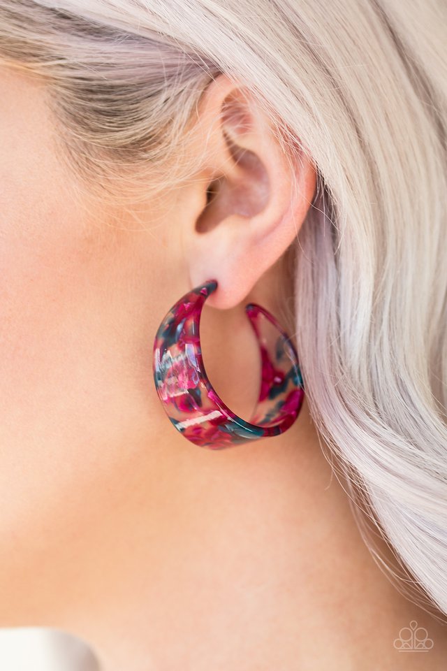 Paparazzi Accessories ✽ Havana Heat Wave - Multi Earrings ✽ Flat Rate Ship $4.50✽