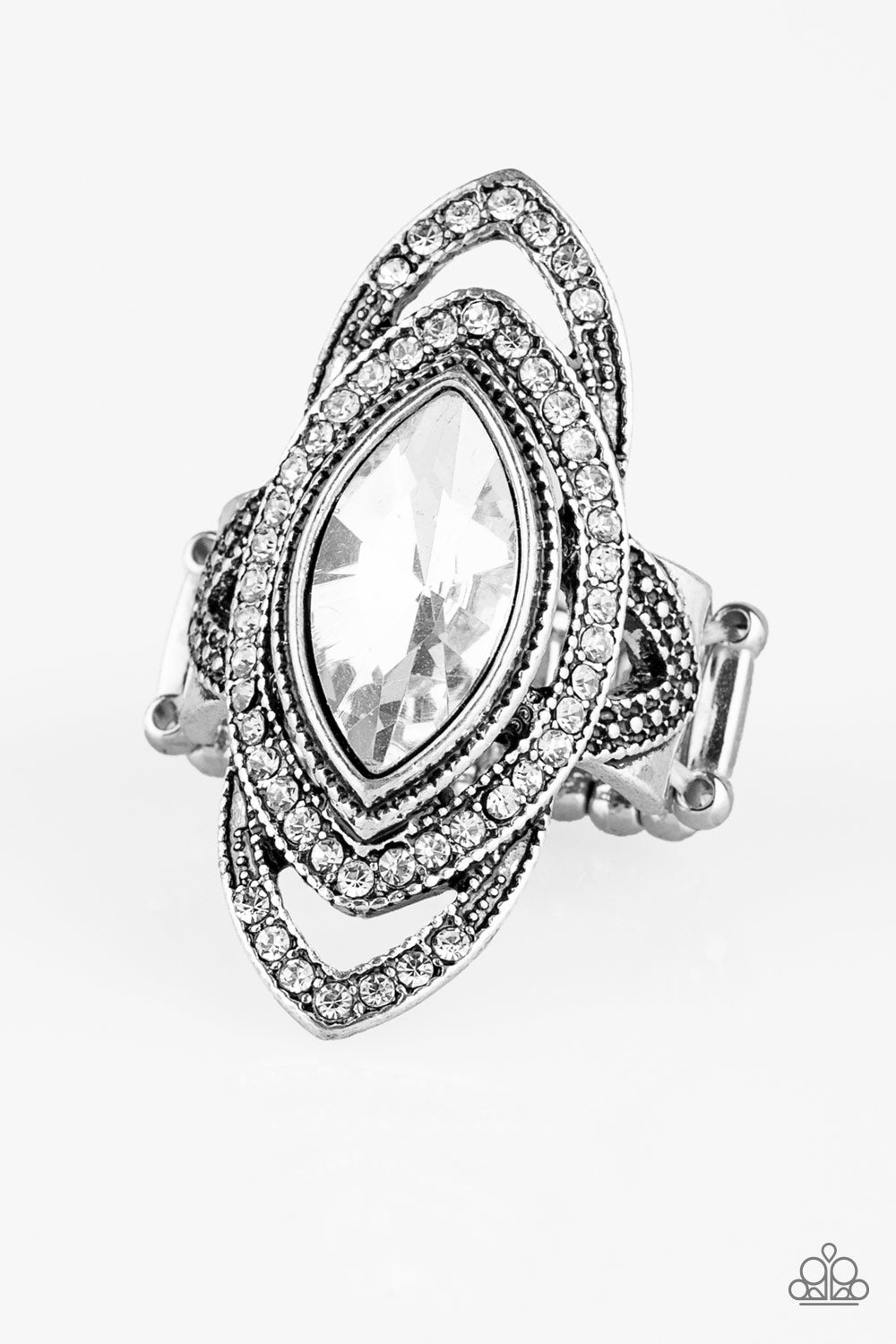 brought✽to✽you✽by✽blingflingbykat✽hot-off-the-empress-white-ring✽paparazzi-accessories