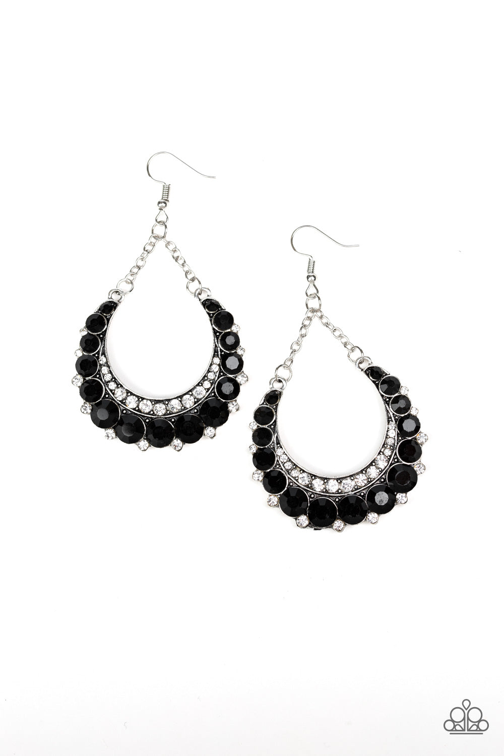brought✽to✽you✽by✽blingflingbykat✽once-in-a-showtime-black-earrings✽paparazzi-accessories