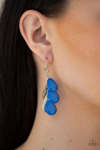 Paparazzi Accessories ✽ Seaside Stunner - Blue Earrings✽Flat Rate Ship $4.50✽
