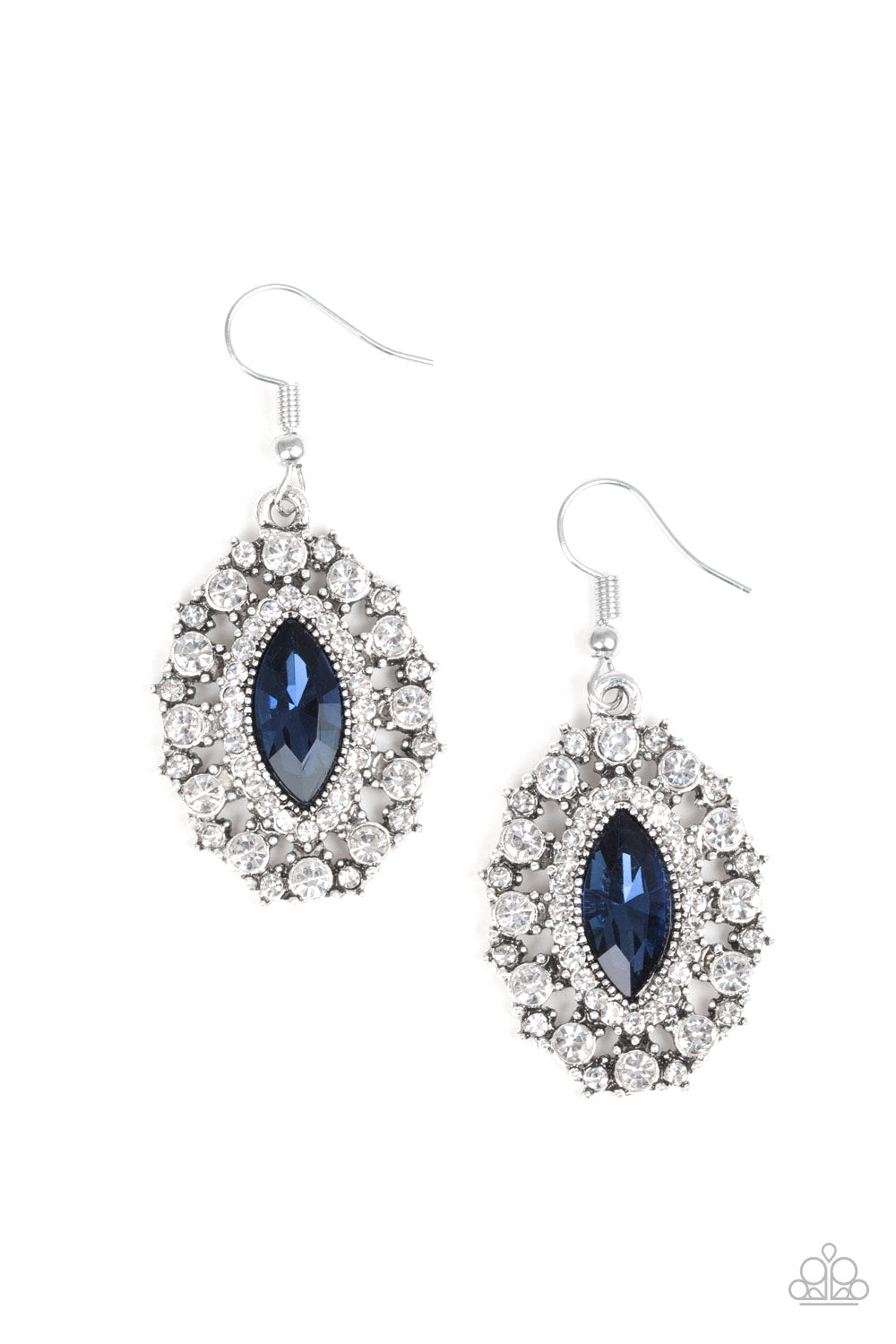 brought✽to✽you✽by✽blingflingbykat✽long-may-she-reign-blue-earrings✽paparazzi-accessories