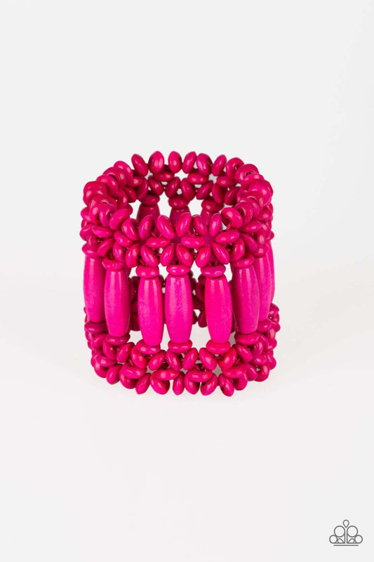 brought✽to✽you✽by✽blingflingbykat✽barbados-beach-club-pink-bracelet✽paparazzi-accessories