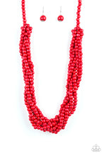 Load image into Gallery viewer, brought✽to✽you✽by✽blingflingbykat✽tahiti-tropic-red✽paparazzi-accessories
