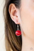 Load image into Gallery viewer, Paparazzi Accessories ✽ Tahiti Tropic - Red Necklace✽Flat Rate Ship $4.50✽

