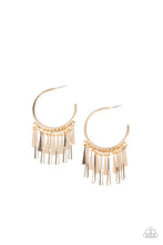 Load image into Gallery viewer, brought✽to✽you✽by✽blingflingbykat✽bring-the-noise-gold-earrings✽paparazzi-accessories
