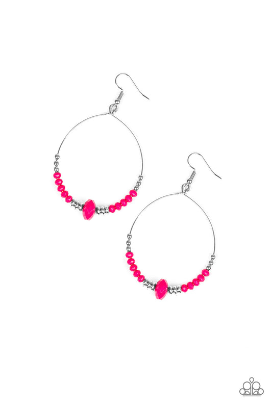 brought✽to✽you✽by✽blingflingbykat✽retro-rural-pink-earrings✽paparazzi-accessories