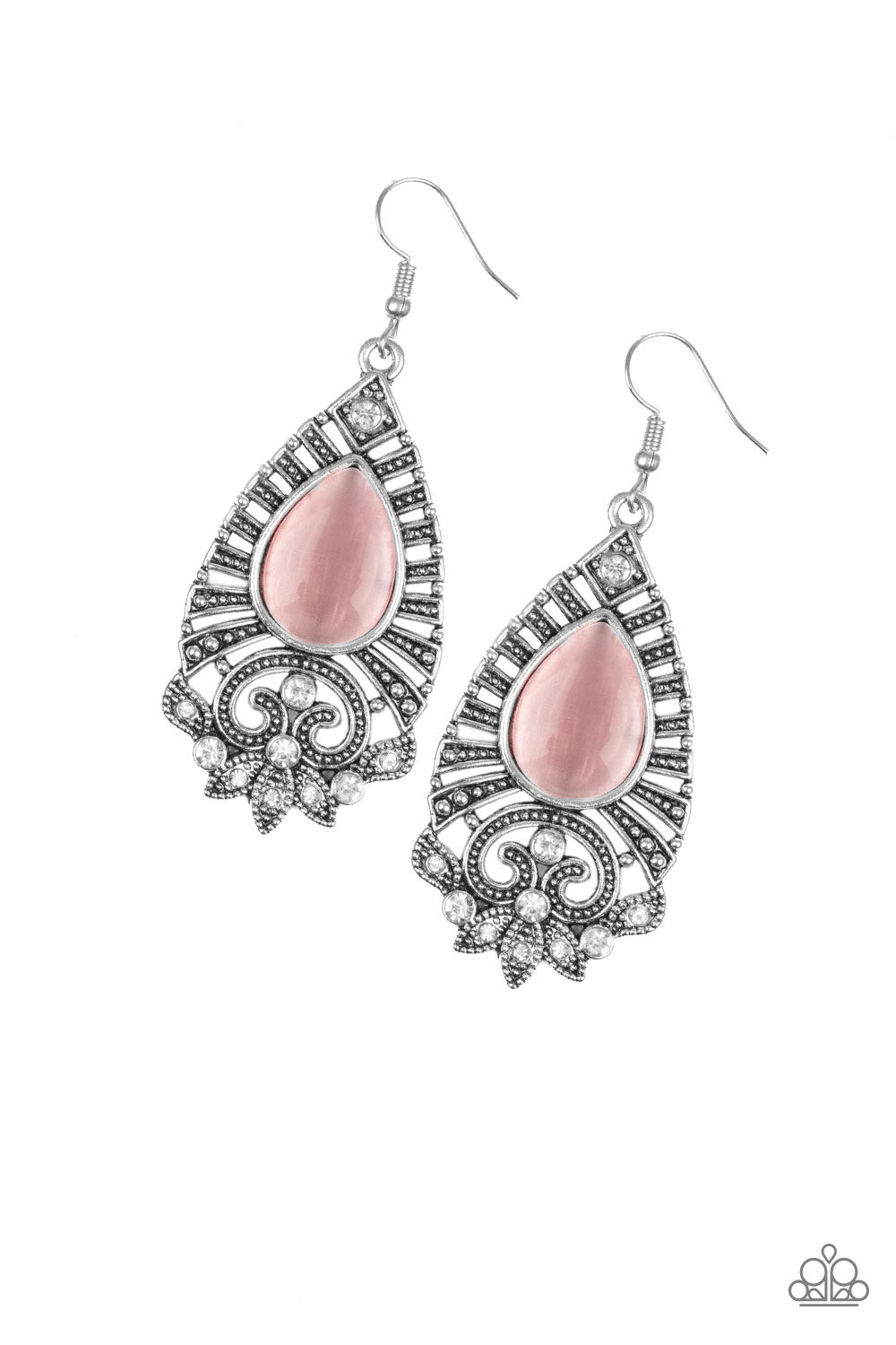 brought✽to✽you✽by✽blingflingbykat✽majestically-malibu-pink-earrings✽paparazzi-accessories