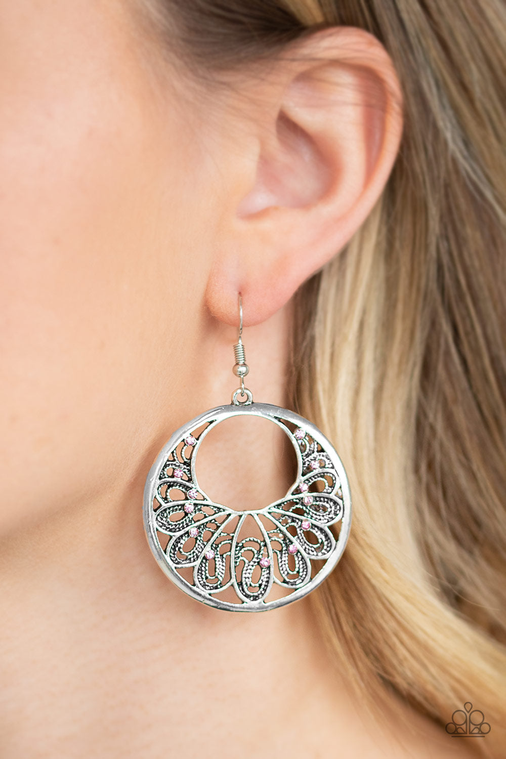 Paparazzi Accessories ✽ Fancy That - Pink Earrings✽Flat Rate Ship $4.50✽