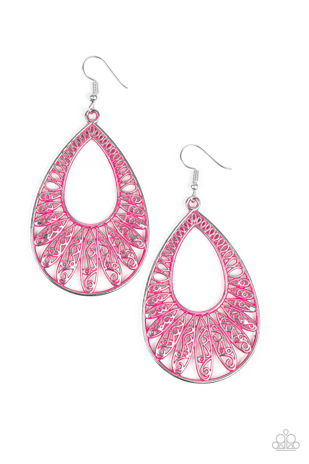 brought✽to✽you✽by✽blingflingbykat✽flamingo-flamenco-pink-earrings✽paparazzi-accessories