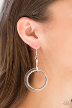 Load image into Gallery viewer, Paparazzi Accessories ❋Circus Circuit - White Earrings❋ Flat Rate Ship $4.50❋
