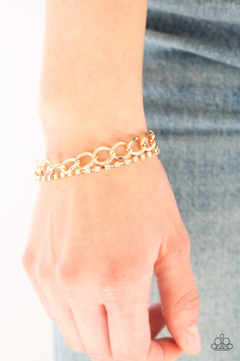Paparazzi Accessories ✽ Material Girl - Gold Bracelet✽Flat Rate Ship $4.50✽