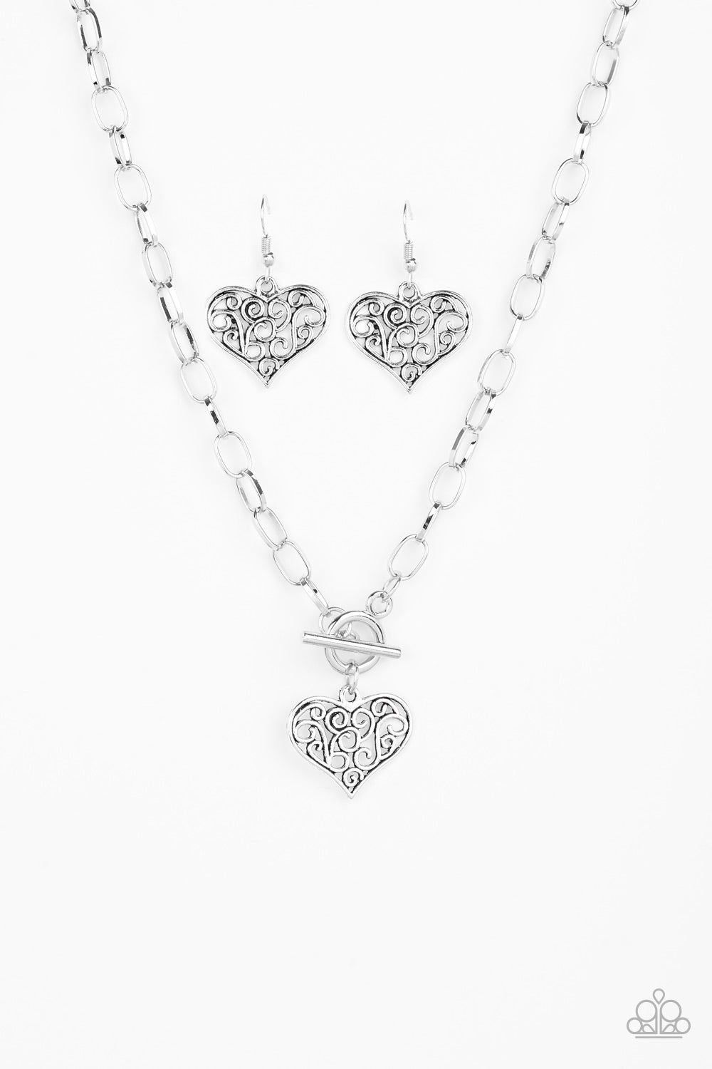 brought✽to✽you✽by✽blingflingbykat✽heart-touching-harmony-silver✽paparazzi-accessories