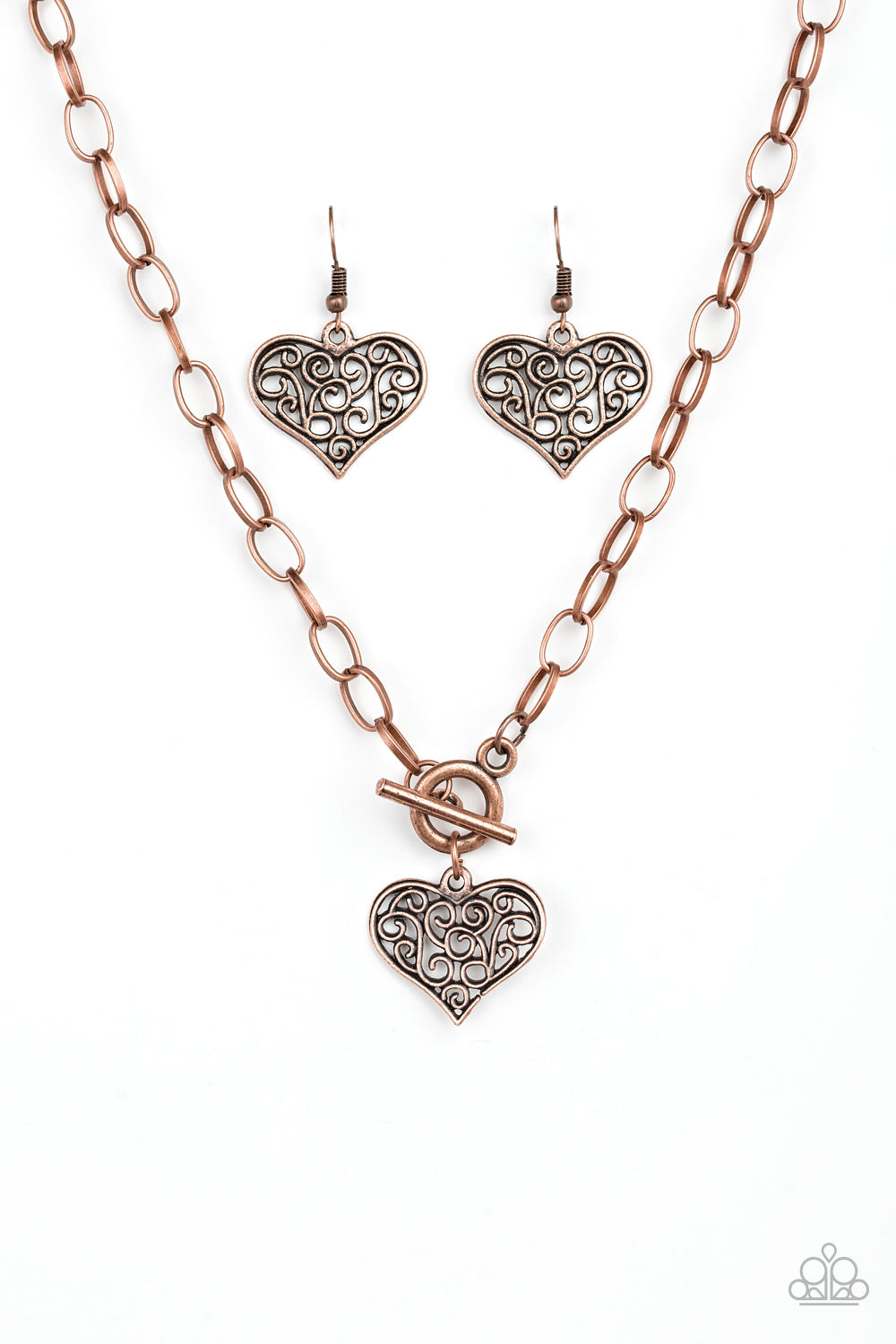 brought✽to✽you✽by✽blingflingbykat✽heart-touching-harmony-copper✽paparazzi-accessories