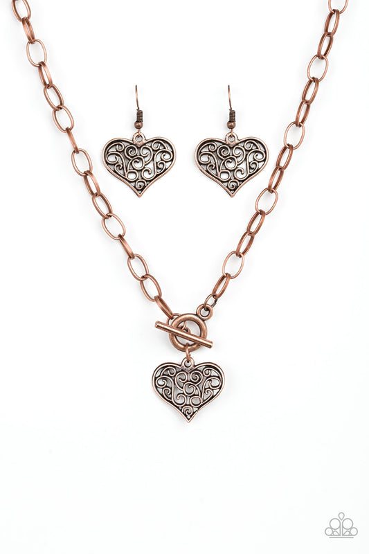 brought✽to✽you✽by✽blingflingbykat✽heart-touching-harmony-copper✽paparazzi-accessories