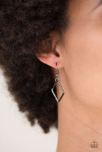 Load image into Gallery viewer, Paparazzi Accessories ✽ Backed Into A Corner - Black Lanyard✽Flat Rate Ship $4.50✽
