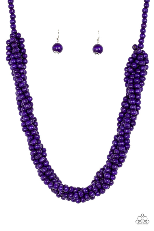brought✽to✽you✽by✽blingflingbykat✽tahiti-tropic-purple-necklace✽paparazzi-accessories