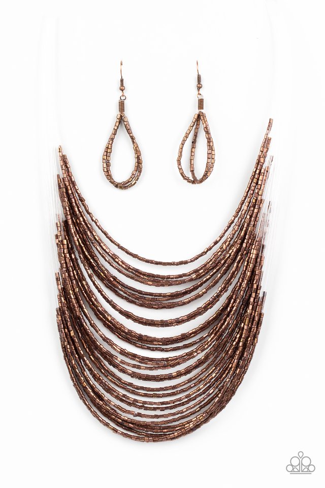 brought-to-you-by-blingflingbykat-catwalk-queen-copper-necklace-paparazzi-accessories-
