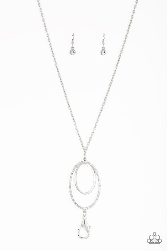 brought✽to✽you✽by✽blingflingbykat✽rags-to-riches-white-lanyard✽paparazzi-accessories