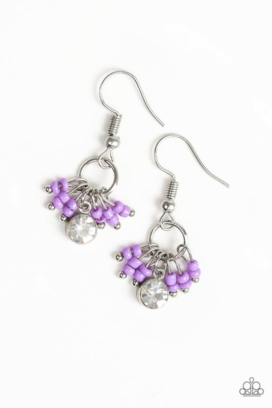 brought✽to✽you✽by✽blingflingbykat✽twinkling-trinkets-purple-earrings✽paparazzi-accessories