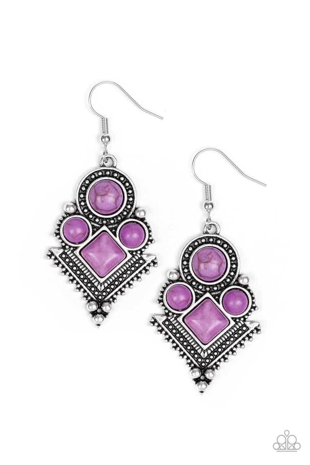 brought✽to✽you✽by✽blingflingbykat✽so-sonoran-purple-earrings✽paparazzi-accessories