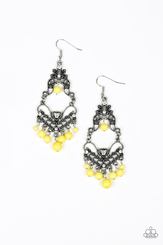 brought✽to✽you✽by✽blingflingbykat✽colorfully-cabaret-yellow-earrings✽paparazzi-accessories