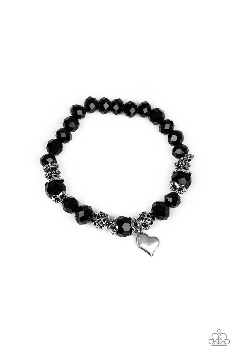 brought✽to✽you✽by✽blingflingbykat✽right-on-the-romance-black-bracelet✽paparazzi-accessories
