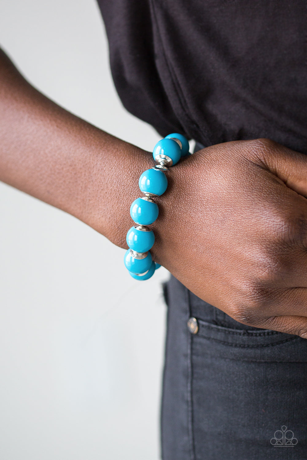 Paparazzi Accessories ✽ Candy Shop Sweetheart - Blue Bracelet✽Flat Rate Ship $4.50✽