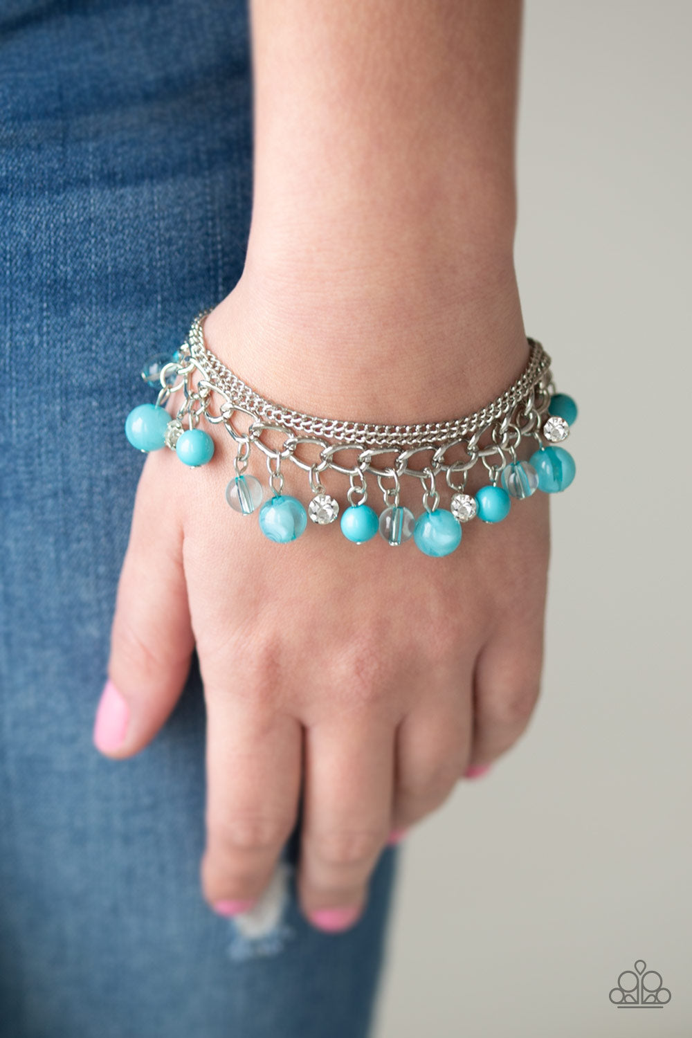 Paparazzi Accessories ✽ Let Me SEA! - Blue Bracelet✽Flat Rate Ship $4.50✽